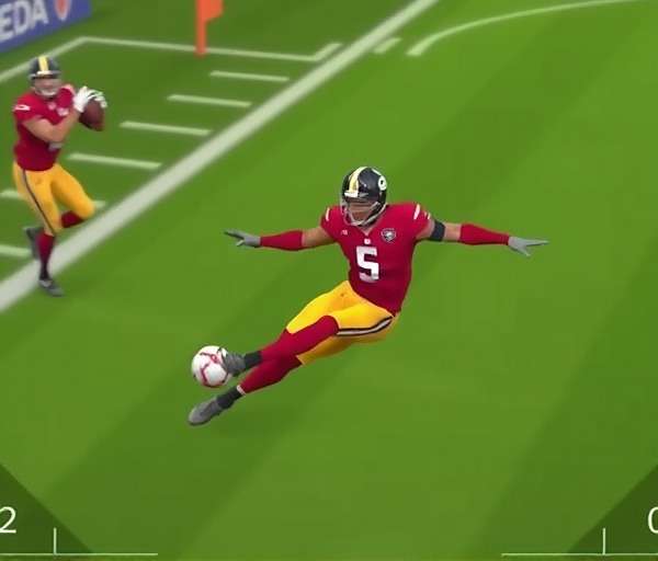 Indian Football League Victory Gameplay Indian Football League Victory gameplay showing a player performing a skill move